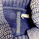 Nine West ** Black Gray Mineral Wash Chunky Turtleneck Cable Knit Sweater, Med. Photo 8