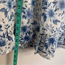 Lulus NEW  Stunning Shine White Blue Floral Print Halter Mini Dress XS NWT Photo 14