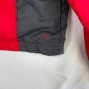 Danskin  Womens Windbreaker Lined Red Black Size XL  16 - 18 Photo 2