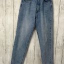 Brandy Melville J. Galt Shanghai High Rise Straight Leg Light Wash Cotton Jeans Small Photo 1