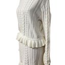 Show Me Your Mumu  NWT Cream Ridley Ruffle Sweater & Skirt Set size Medium Photo 5