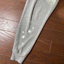 SoulCycle  Lightweight Grey Knit Joggers Stars Med Photo 1