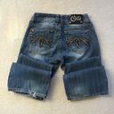 Cello  JEANS DISTRESSED BLUE BOOT CUT JEANS SIZE 1 Photo 2