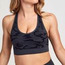 Soul Cycle Seamless Camo Sports Bra Black Photo 0