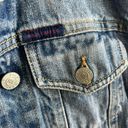 Ralph Lauren  Black Label Denim Jean Jacket size SMALL Button Up long sleeves Photo 4