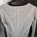 SO Perfect Pullover Sweater Knit Gray Fitted Photo 2