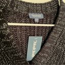 Modcloth  Warming Signs Knit Cardigan Black Photo 13