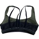 JoyLab  Dark Green & Black Snakeskin Reptile Print Strappy Sports Bra Size XS Photo 1