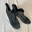 sbicca  Black Leather Upper Ankle Boots Size 8 Photo 0