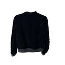 Banana Republic  Velvet Quilted Bomber Size Small Photo 4