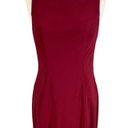 Faviana NWT  Illusion low back wine color Dress size 10, formal party cocktail Photo 5