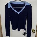 Zaful  Women's V Neck Cardigan Long Sleeve Large Preppy School Photo 0