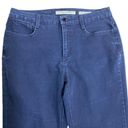 Jones New York Jeans Indigo Blue Size 12 Sutton Straight Leg Stretch Slimming Photo 2