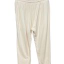 Citizens of Humanity  Laila Casual Fleece Pants Joggers Twilight Cream Size Large Photo 4