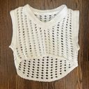 White Crochet Top Photo 0