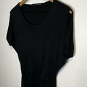 Women’s | All Saints black drape knit dress | Size 2 Photo 1