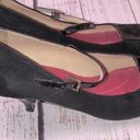 Kate Spade  black suede kitten heels size 6 Photo 3