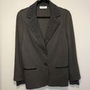 Bailey 44  Long Line Ponte Knit Blazer Cable Knit Accents Photo 5