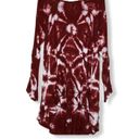 One Teaspoon  Tie Dye High Low Tunic Red Photo 8