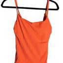 ANDIE NWT  Swim Longline Rib Tank Siren Orange Size Small Photo 0