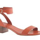 J.Crew  Evie Midheel Ankle-Strap Sandals Size 6 GUC Photo 0