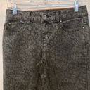 DKNY  Jeans Soho Skinny Leopard Print Black Jeans 2 P Petite Short Photo 4