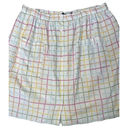 Modcloth  Plaid A-Line Retro Button Preppy Skirt Pockets Linen Blend Plus Size 20 Photo 3