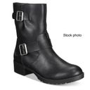 Style & Co . “Gianara” black moto boots, Size 6.5 Photo 1