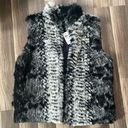INC  faux fur vest NWT size s/m Photo 0