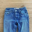 GRLFRND  Split Hem Straight Leg Jeans In Color Melrose Photo 1