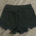 NYDJ  TUMMY TUCK JEANS BLACK DENIM SHORTS SIZE 6 GUC #1526 Photo 7