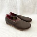 Teva Ahnu by  Brown Leather TOLA Slip On Closed Toe Casual Comfort Shoe Flats 8.5 Photo 28