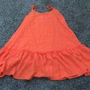 orange swimsuit cover up dress Photo 0