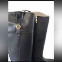 Tommy Hilfiger New  Shano Riding Equestrian black leather Boots sz 7 Photo 2