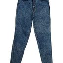 Jordache  Studio Womens Size 10 26x30 High Rise Mom Jeans Dark Wash Vintage 80s Photo 0