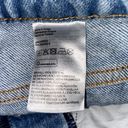 LOGG L.O.G.G. Women's Light Wash Mid Rise Heavily Distressed Jeans Button Fly Size 2 Photo 3