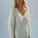 Urban Outfitters Palmer Deep V-Neck Tunic Sweater Photo 0