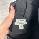 L.L.Bean  Classic Fit Black Denim Frayed Hem Jeans Size 6P Photo 10