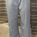 SheIn Blue & White Striped Pants Photo 0