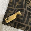 Fendi Authentic  Zucca Brown Canvas Tote Bag Photo 4