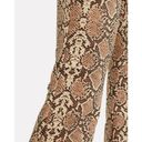 ANINE BING 💕💕 Cigarette Python Trousers ~ Split Cuff Snakeskin Print XS NWT Photo 11