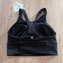 Lululemon Wunder Train Bra Long Line Black size 6 NWT Photo 4