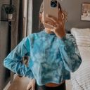 Gildan Cropped Tie Dye Sweatshirt Photo 0