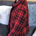 Oleg Cassini Red and Black 3 button Coat Size S Photo 1