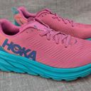 Hoka ONE ONE Rincon 3 Phlox Pink Atlantis Teal Womens Running Race Sneaker 8.5B Photo 3