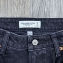 Abercrombie & Fitch 90s Relaxed Fit High Rise Jeans Black Size 28 / 6 Curve Love Photo 5