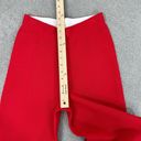 Tuckernuck  Compression Knit Ashford Pants Red Small Crop Pull On Photo 11