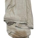 J.Jill  M/L Poncho Style Sweater Airy Lagenlook Top 100% Linen Beige Photo 3