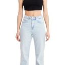 A.L.C. Because Of BOA Wide Leg High Rise Waist Mom Jeans Size Large USA 12-14 Photo 0