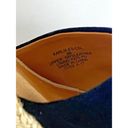 Ralph Lauren LAUREN  Karlia Suede Leather Slip On Espadrille Wedge Heels Womens 8 Photo 13